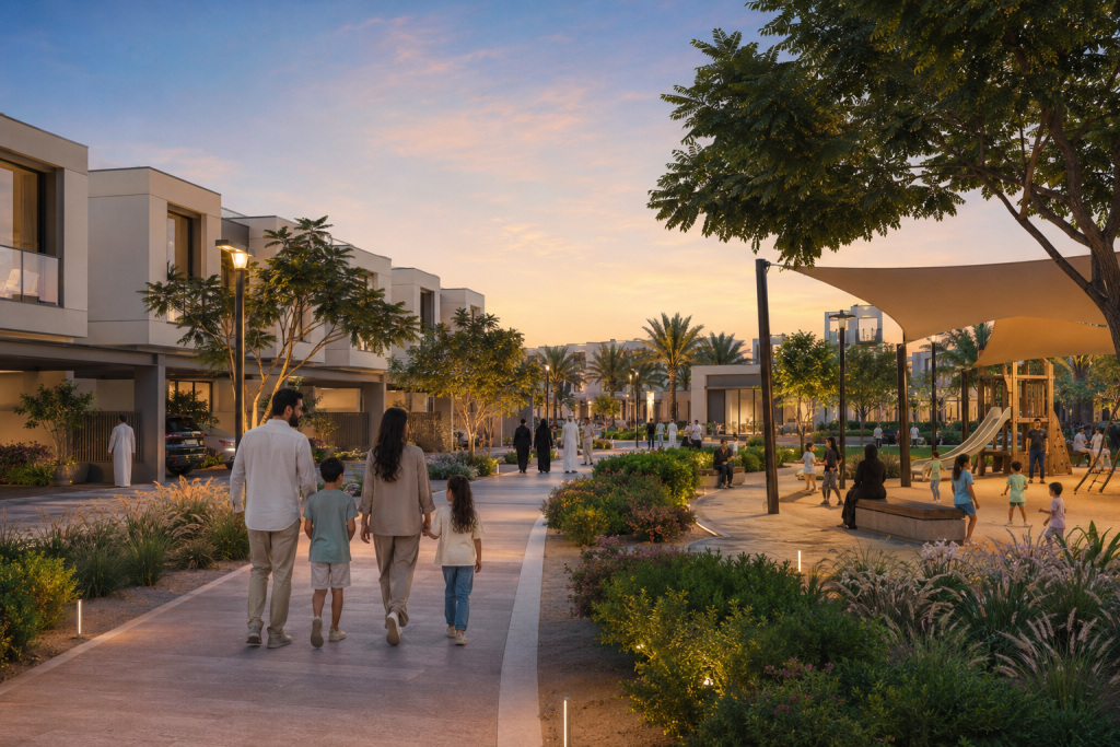 Modern family-oriented residential community in Dubai